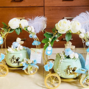 Blue Metal Birthday return gifts