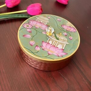 Lotus Elegance Decorative Box