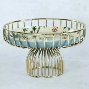 Metal Cupcake Stand White and Gold Multipurpose Serving Stand Perfect for Weeding