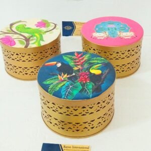 Metal Gifting Pichwai Printed Box